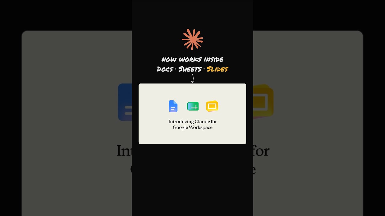 Claude Can Now Edit Google Docs, Sheets & Slides