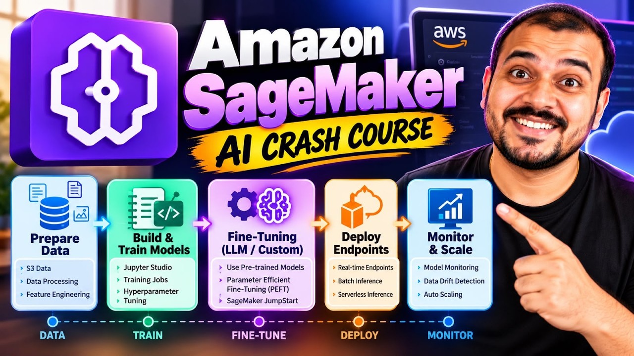 AWS Sagemaker AI Crash Course-Customize and Deploy Any LLM
