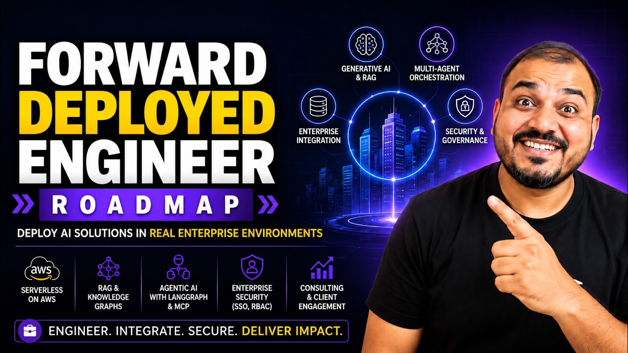 Complete AI Forward Deployed Engineer(FDE) Roadmap With Usecases