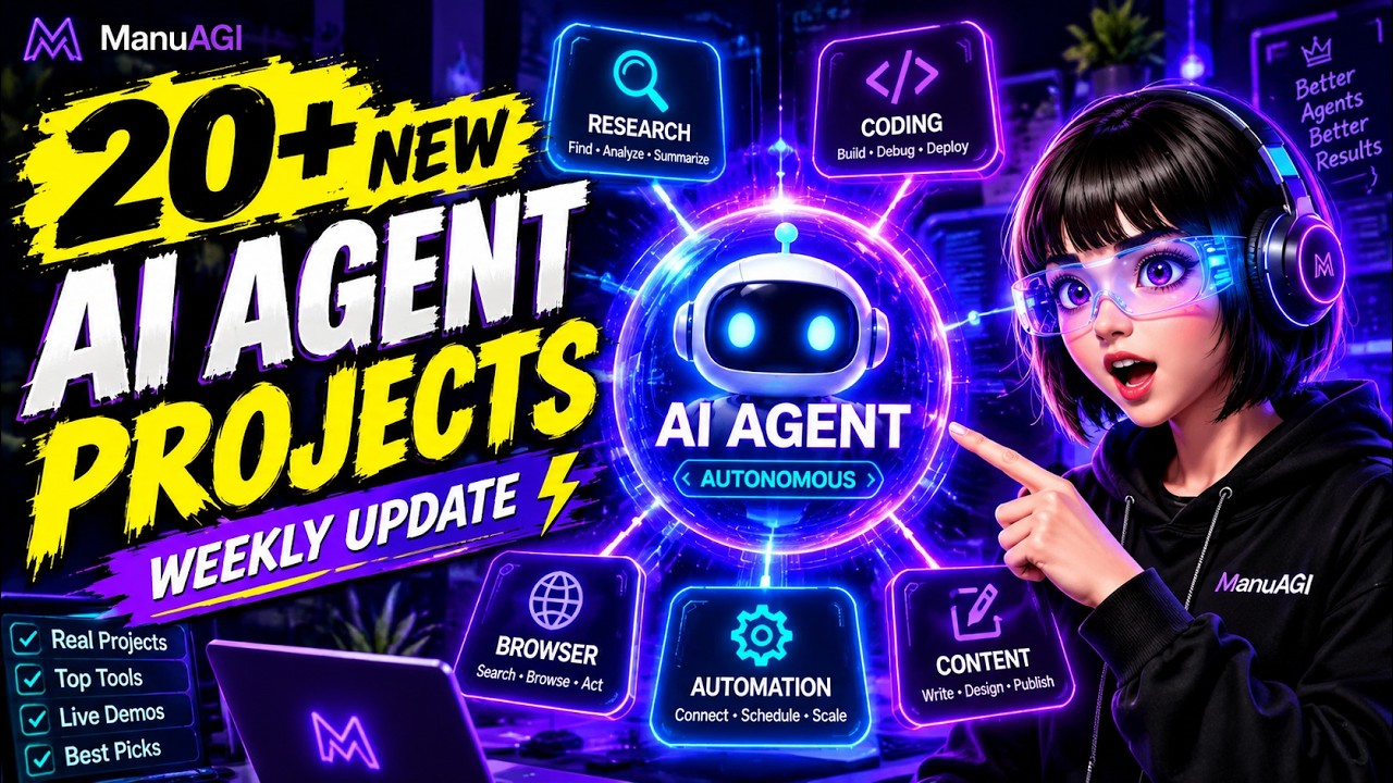 Top AI Agent Projects : WikiFix, Sente, ZooWork, Singularity & Yubi