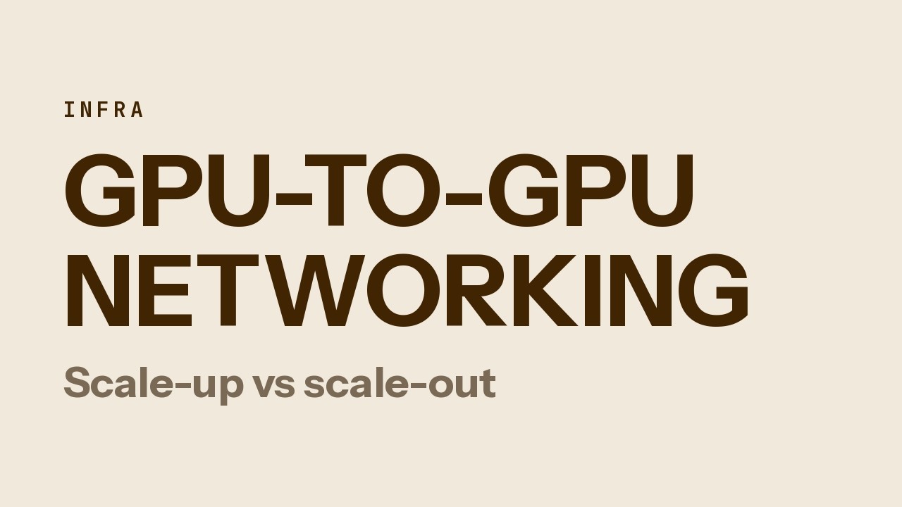 How GPUs Actually Talk: The Two Networks Inside Every AI Datacenter