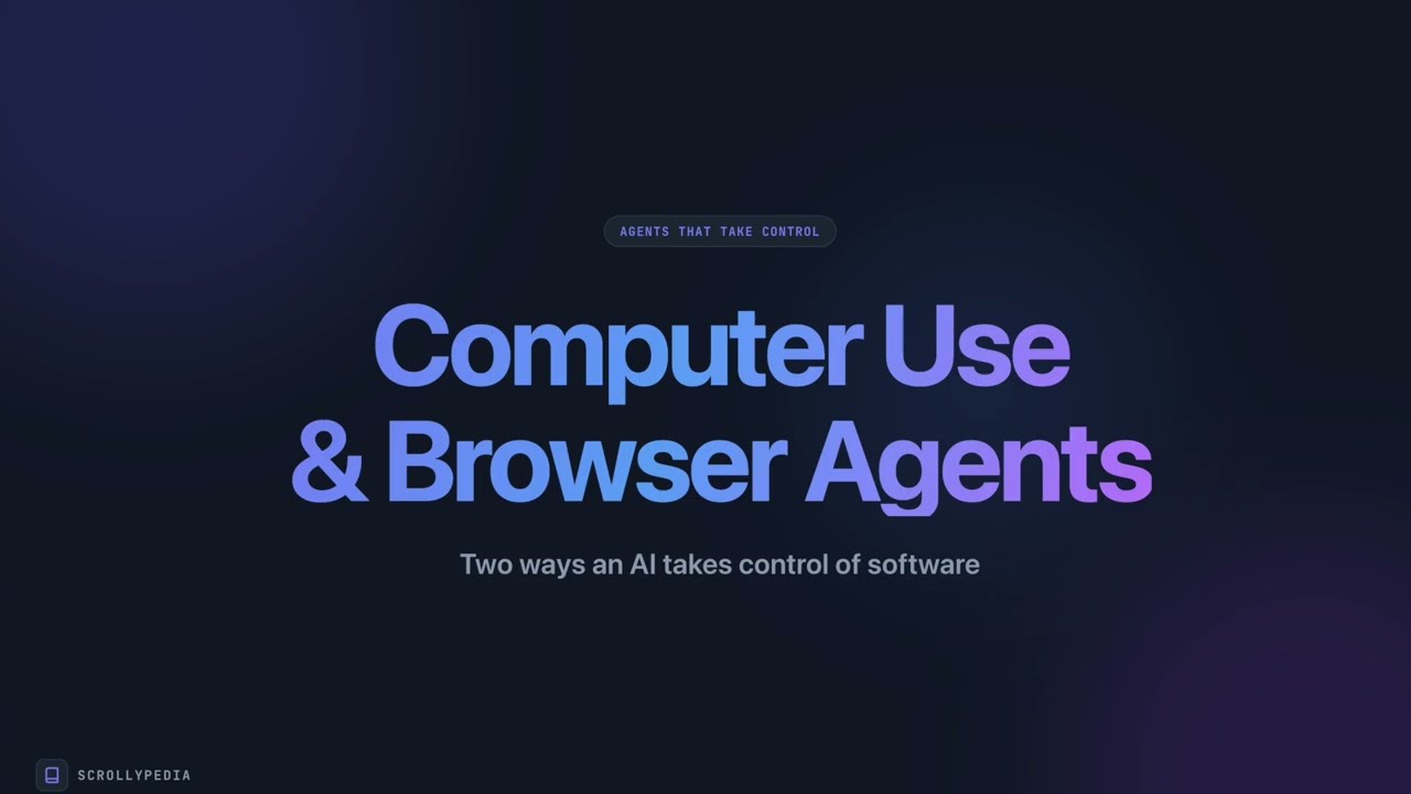 Computer Use vs Browser Agents: The Two Ways AI Controls Software