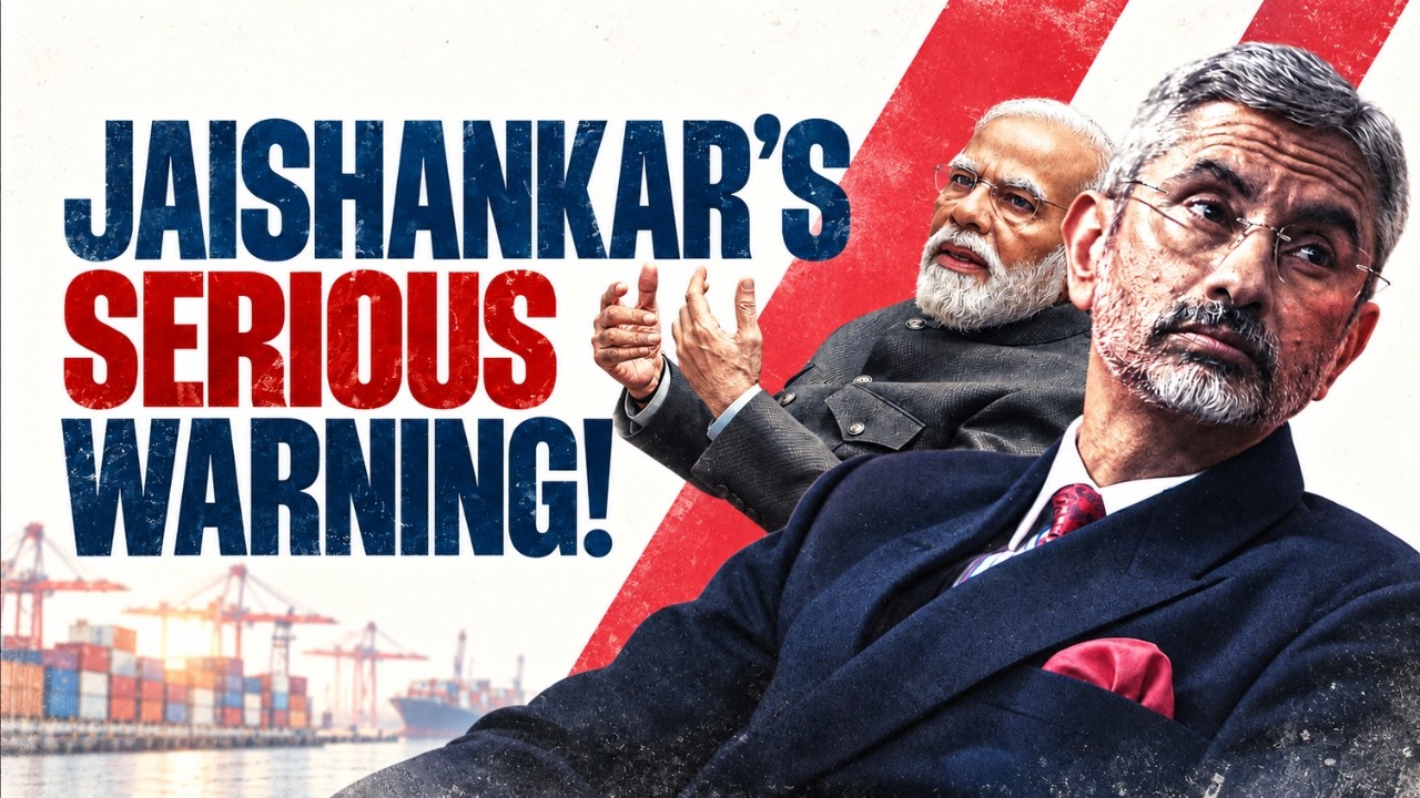 India's Biggest Economic Threat | Why Jaishankar Is Warning Every Indian About the 4F Crisis?