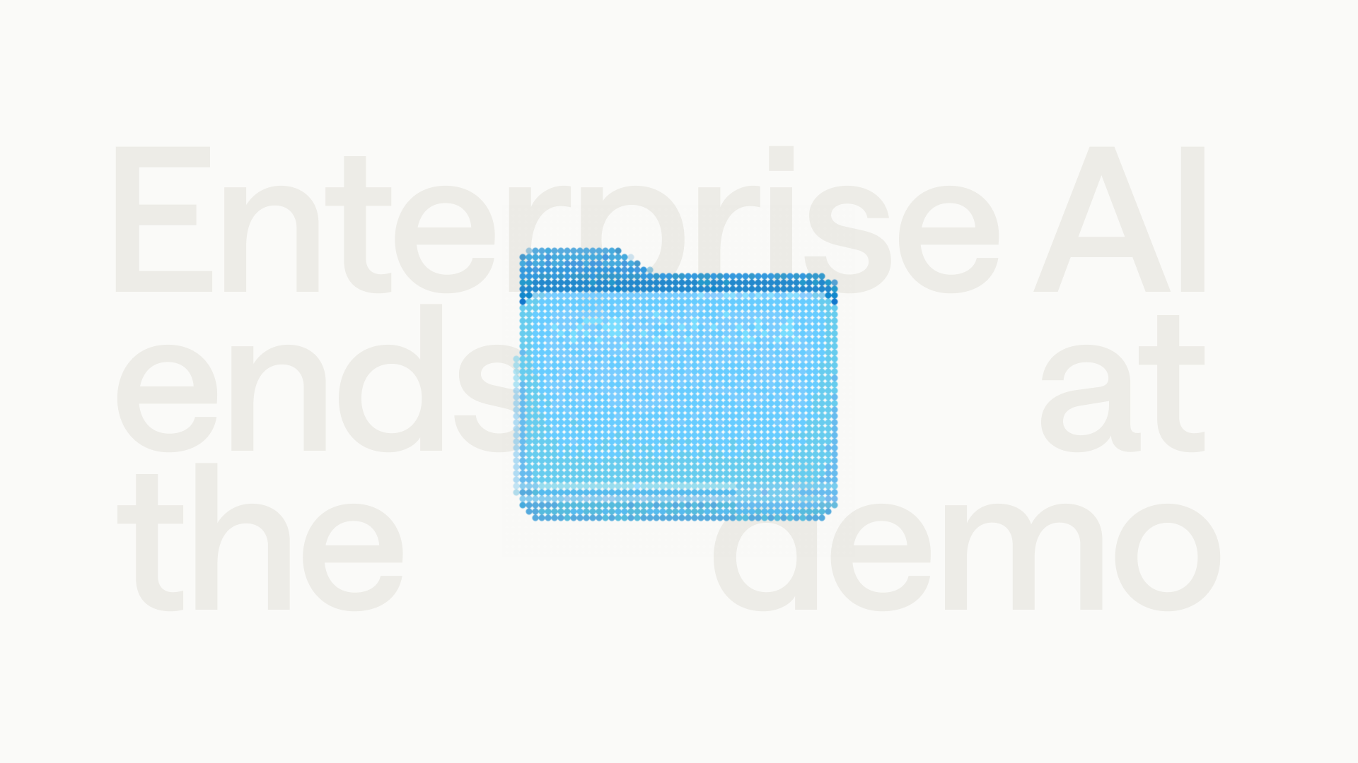 Enterprise AI Ends at the Demo