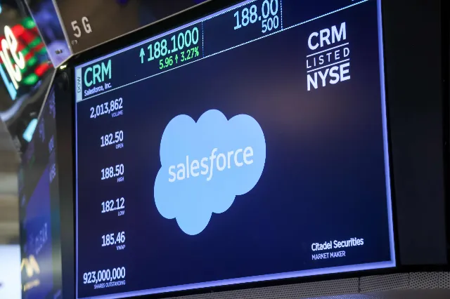 Salesforce Jumps 4% on Double Upgrade as IonQ Slips After $1.3 Billion Elisity Deal