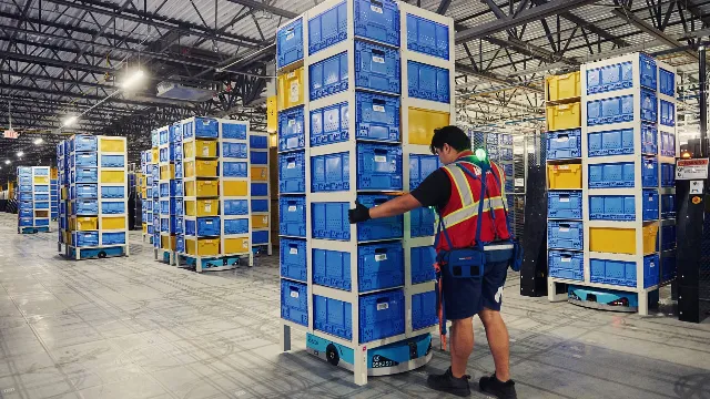 Amazon Tops 1 Million Warehouse Robots as It Expands Factories for More