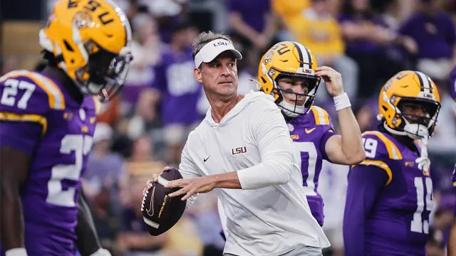 Kiffin Rejects Running Clock in LSU's 63-14 Win Over McNeese