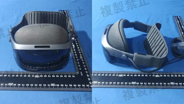 Pico Space Pro Images Surface in Japan Filing, Showing 4000-PPI Headset Design