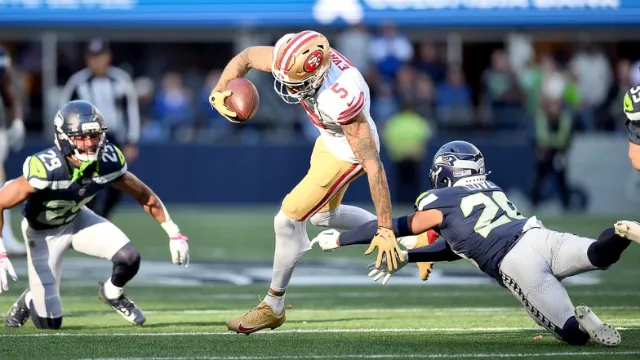 Mike Evans Powers 49ers to 29-26 Win, Extending 5-0 Start