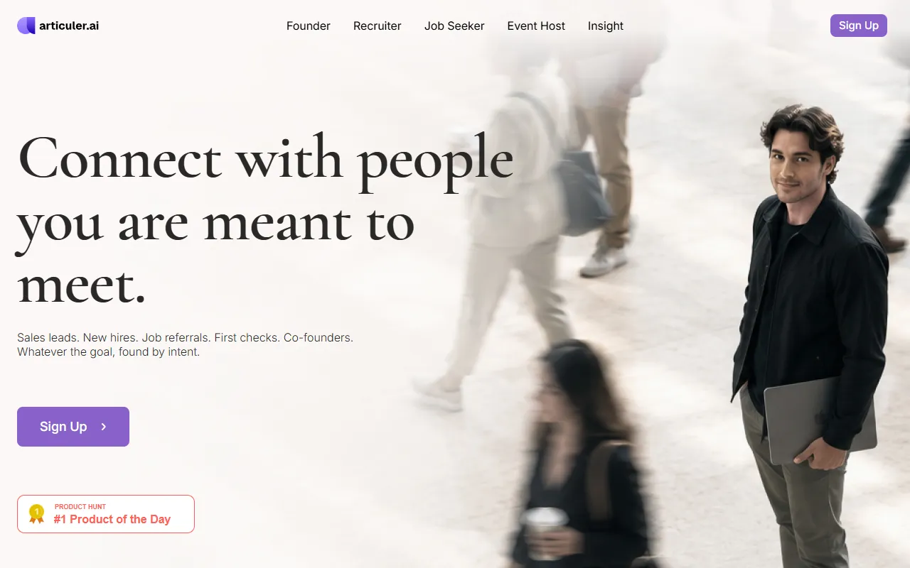 articuler.ai website screenshot