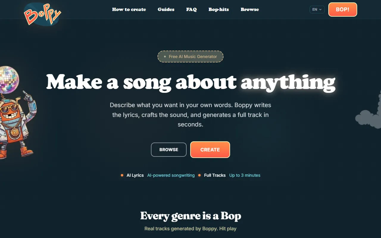 Boppy website screenshot