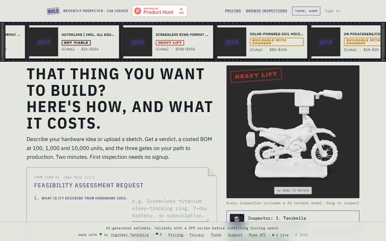 canitbebuilt website screenshot