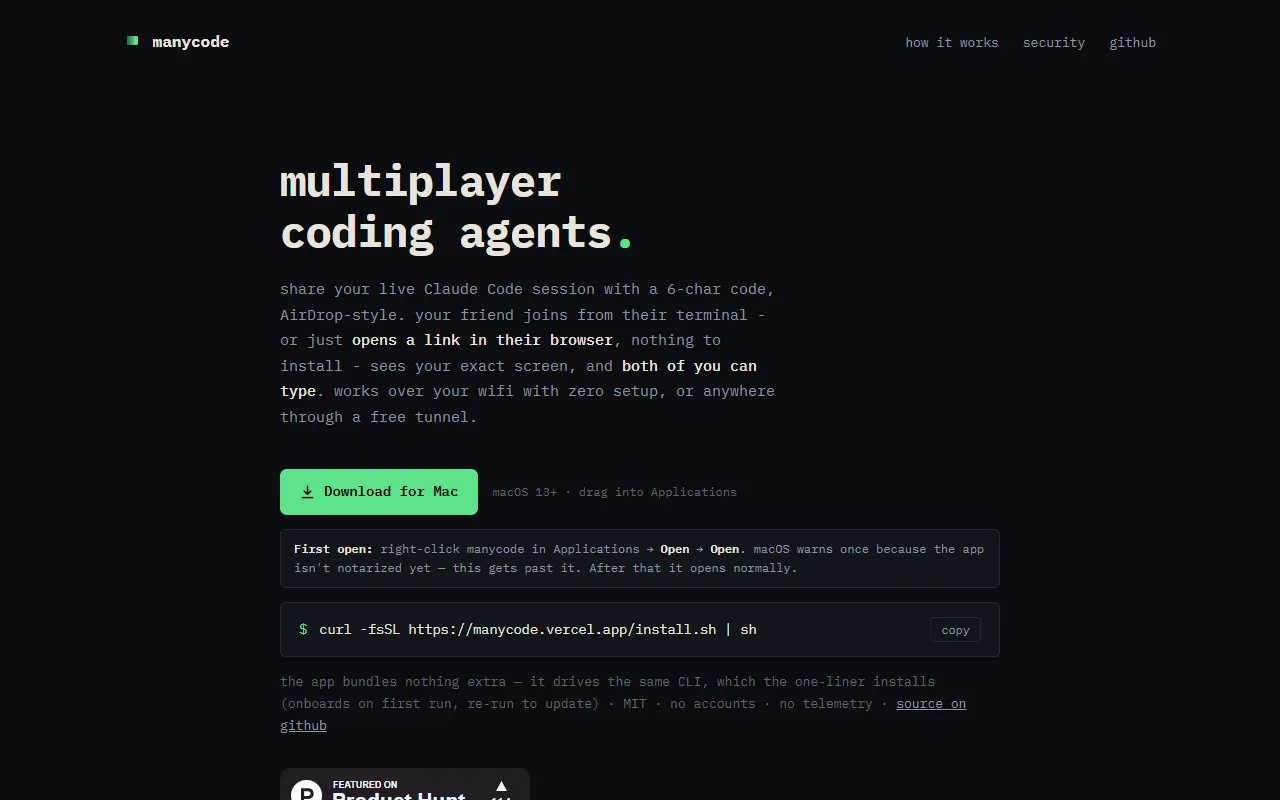 ccshare website screenshot