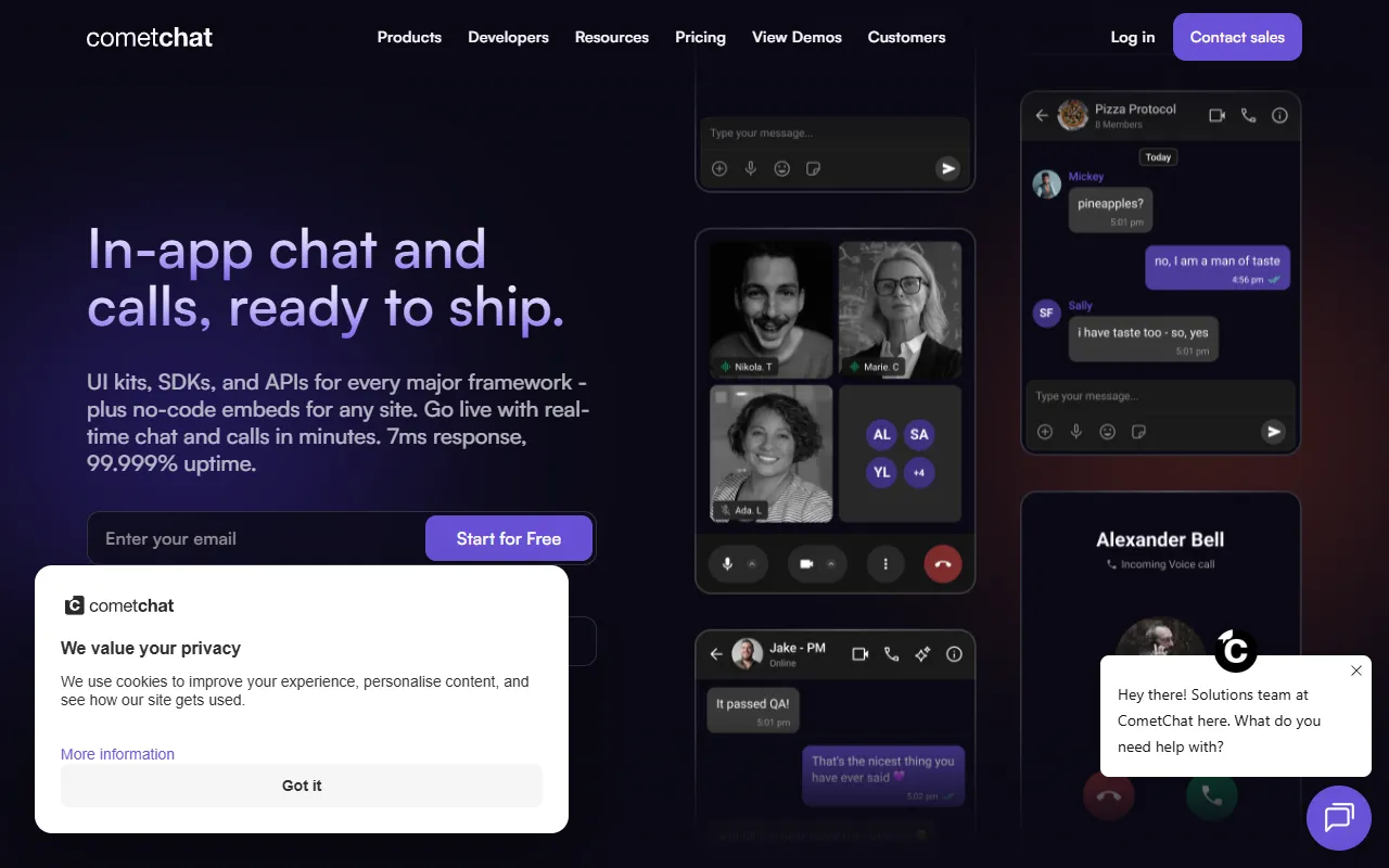 Chat Skills for AI Agents website screenshot