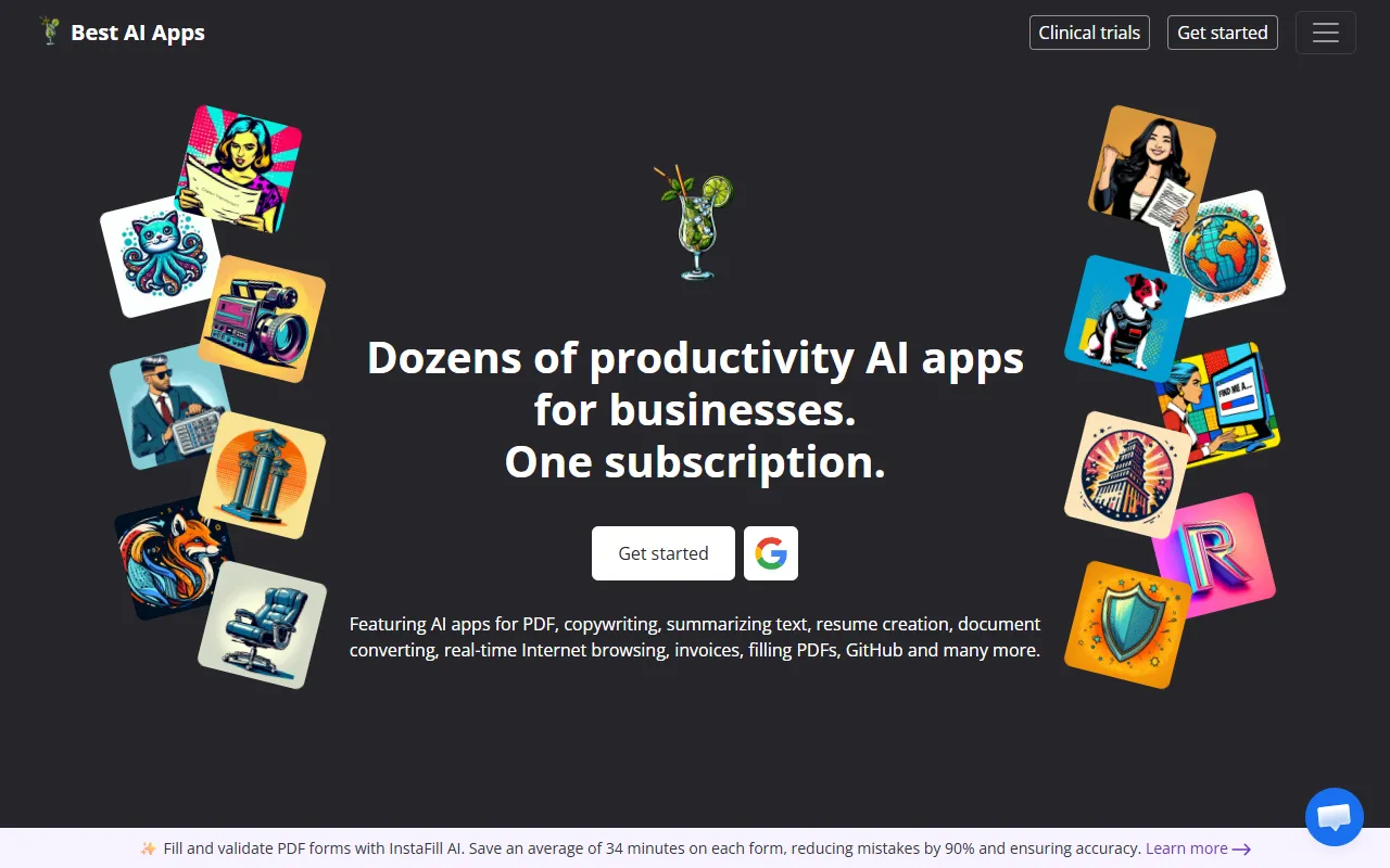 Chat With PDF by Copilot.us website screenshot