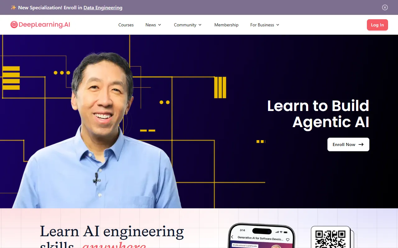 ChatGPT prompt engineering for developers website screenshot