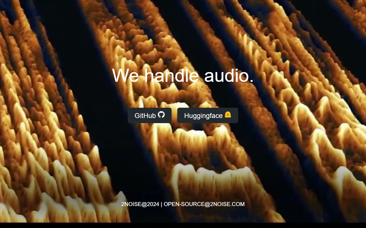 ChatTTS website screenshot