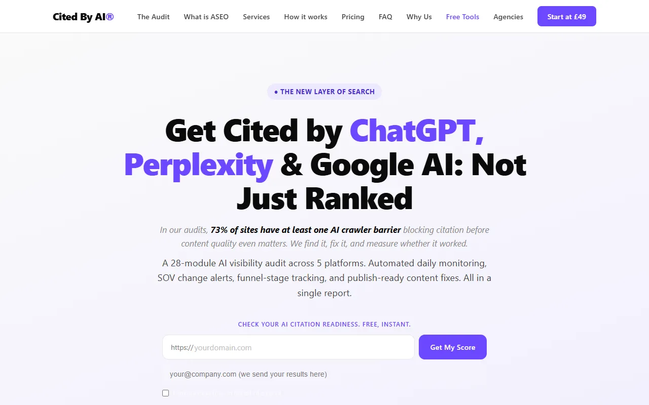 citedbyai.info website screenshot