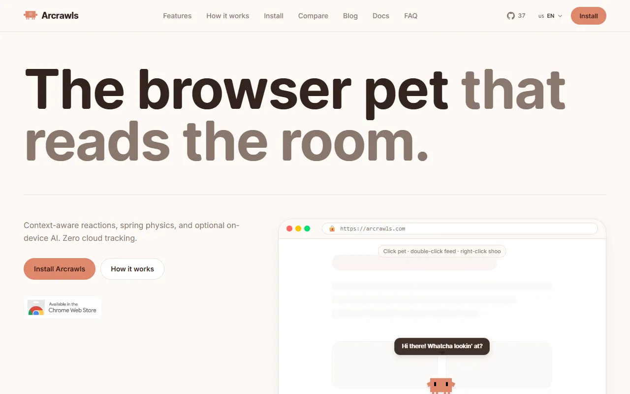 Clawd website screenshot