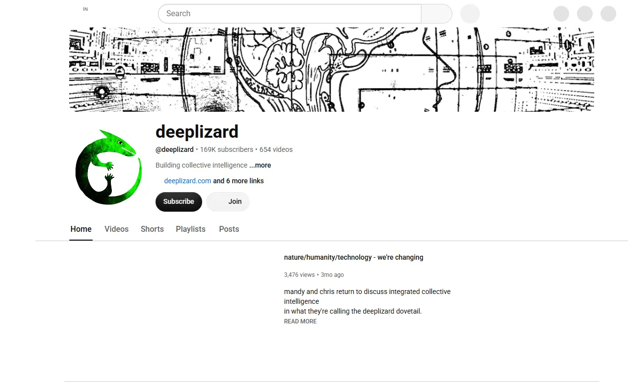 Deeplizard website screenshot