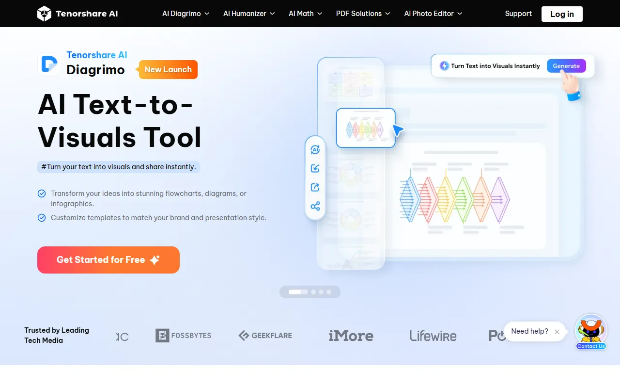 Diagrimo website screenshot