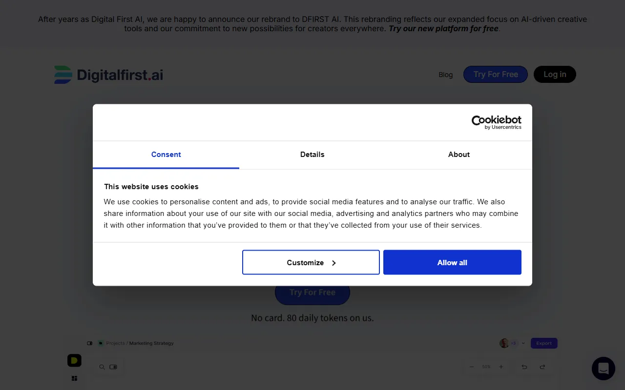 DigitalFirst website screenshot