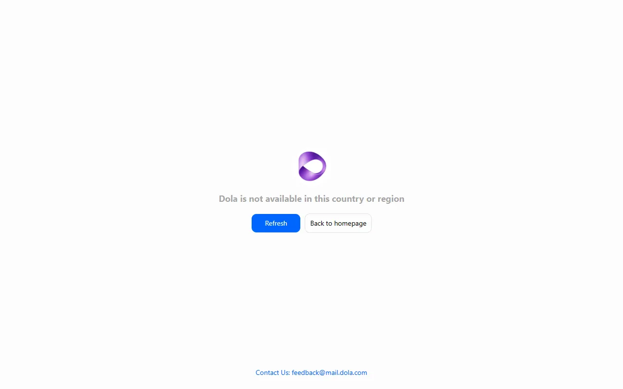 Dola website screenshot