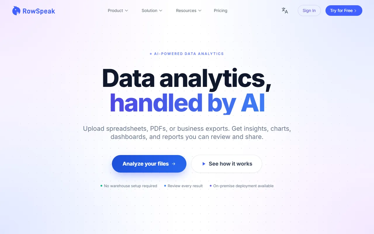 Excelmatic website screenshot