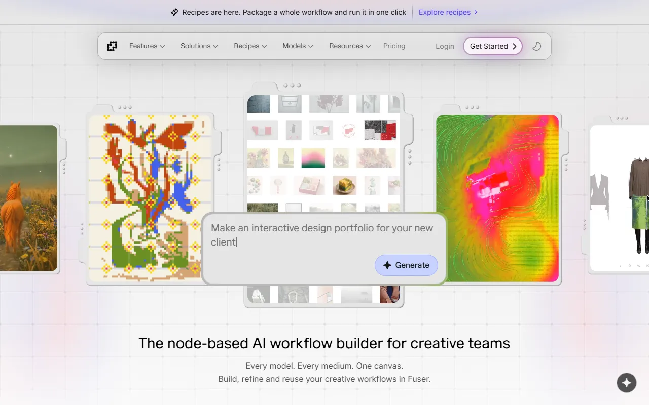Fuser website screenshot
