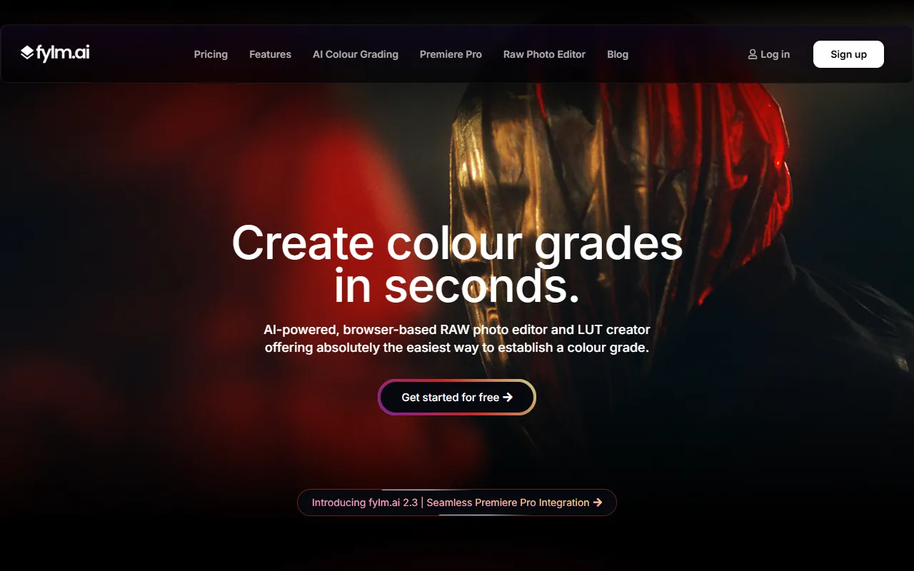 fylm.ai website screenshot