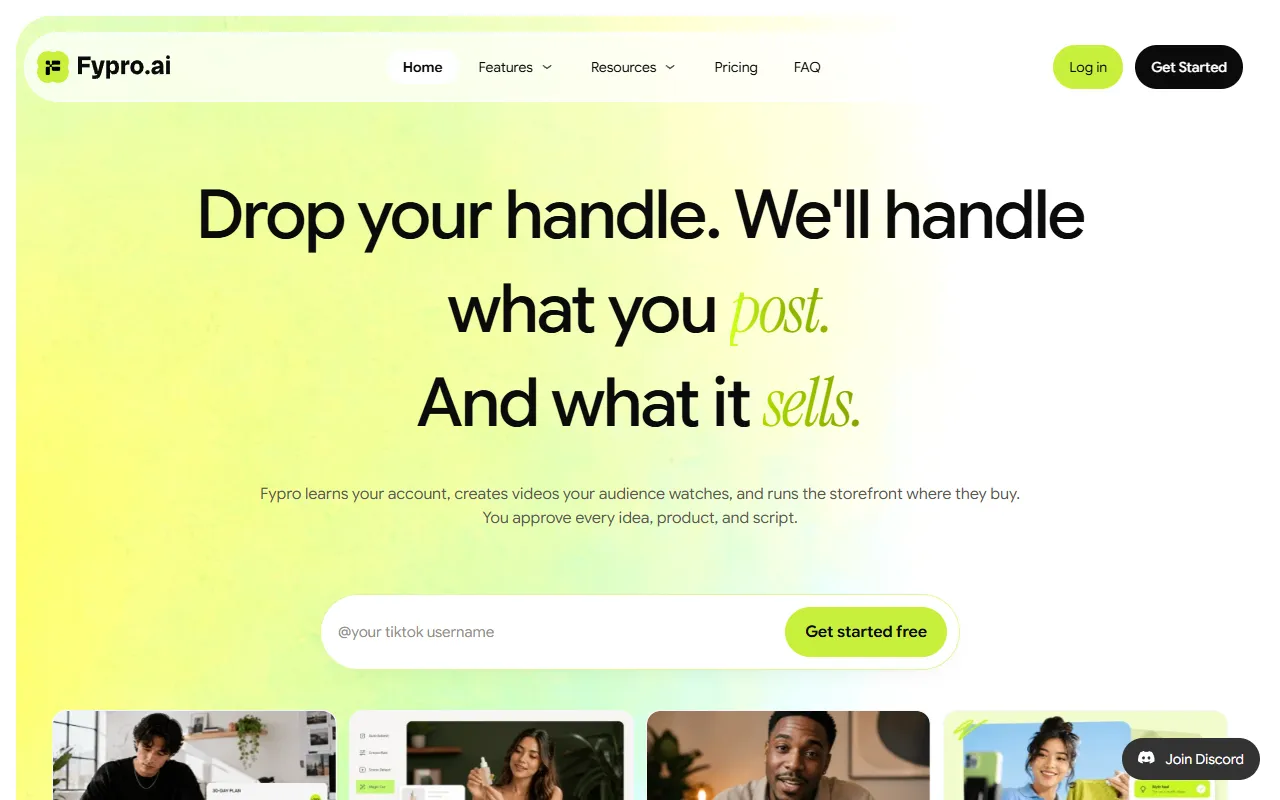 Fypro website screenshot