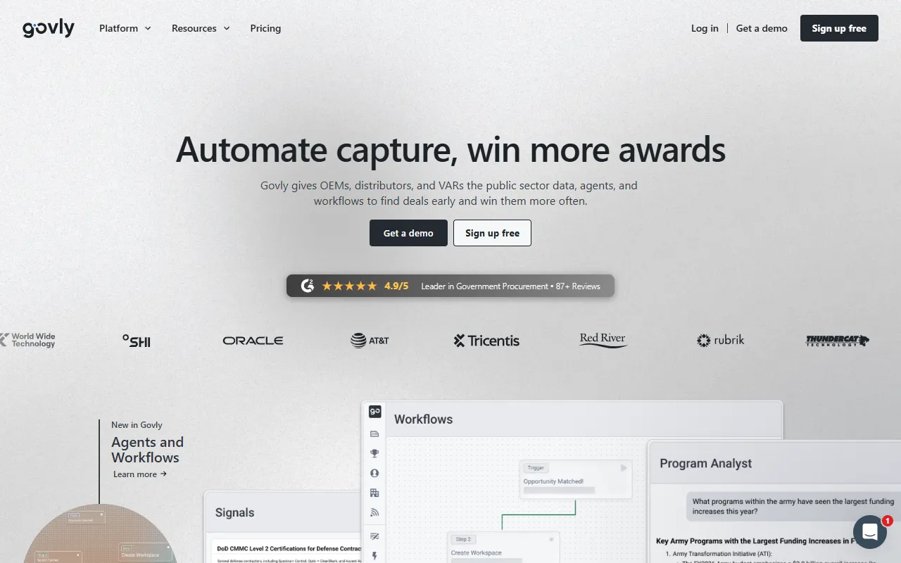 Govly website screenshot