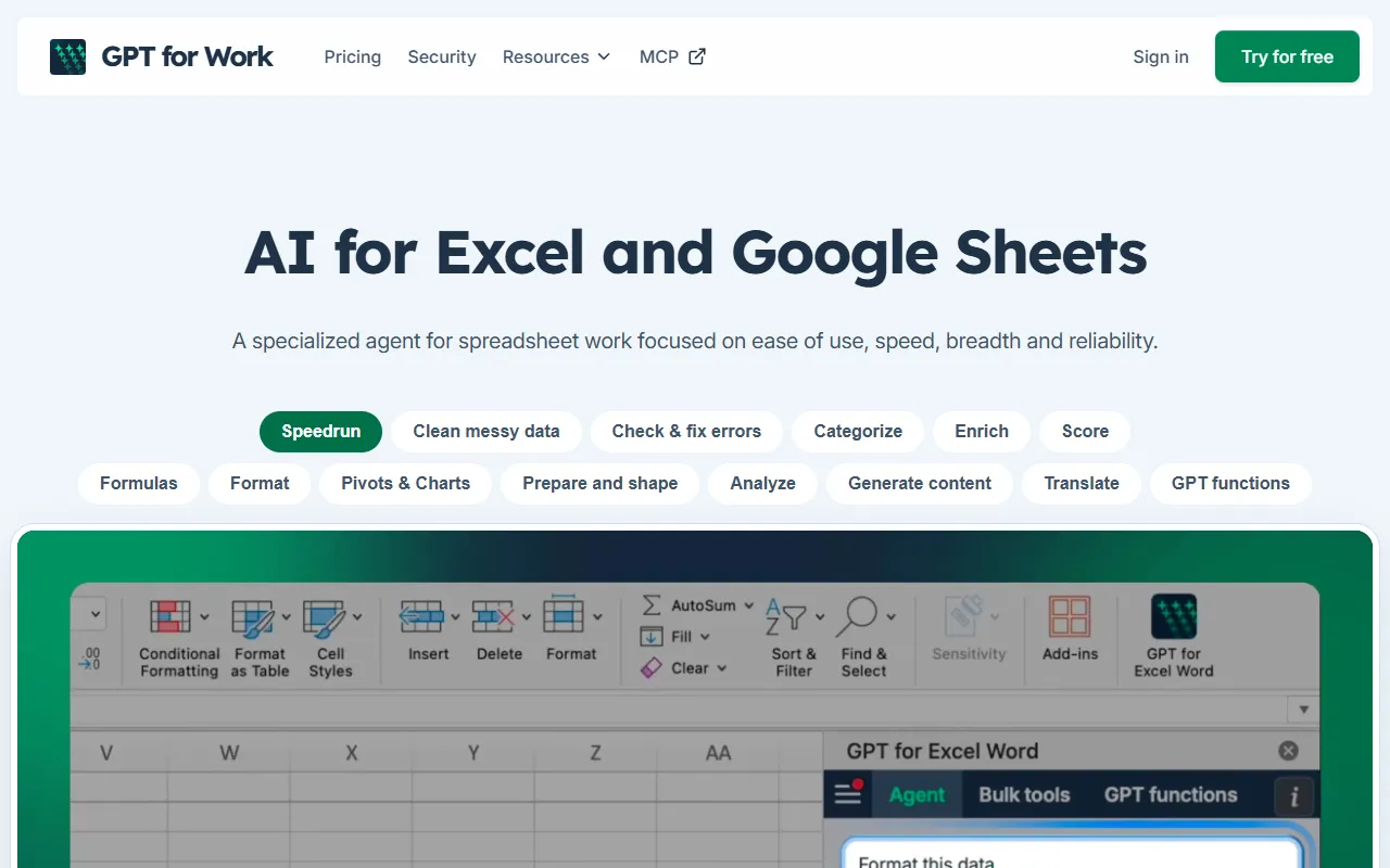 GPT for Work website screenshot