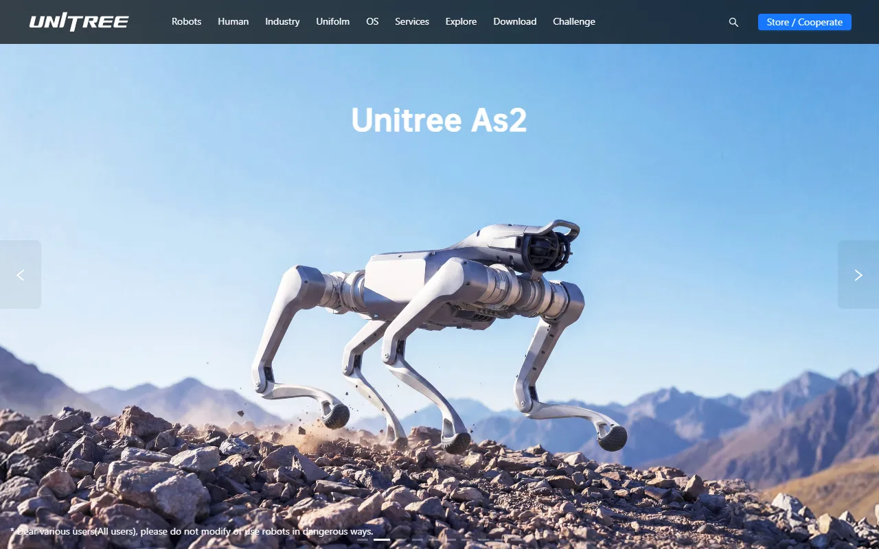 H1 website screenshot