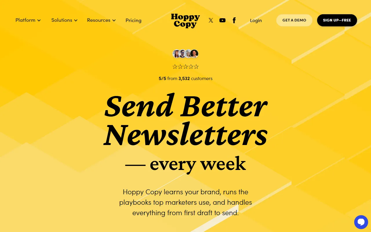 HoppyCopy website screenshot