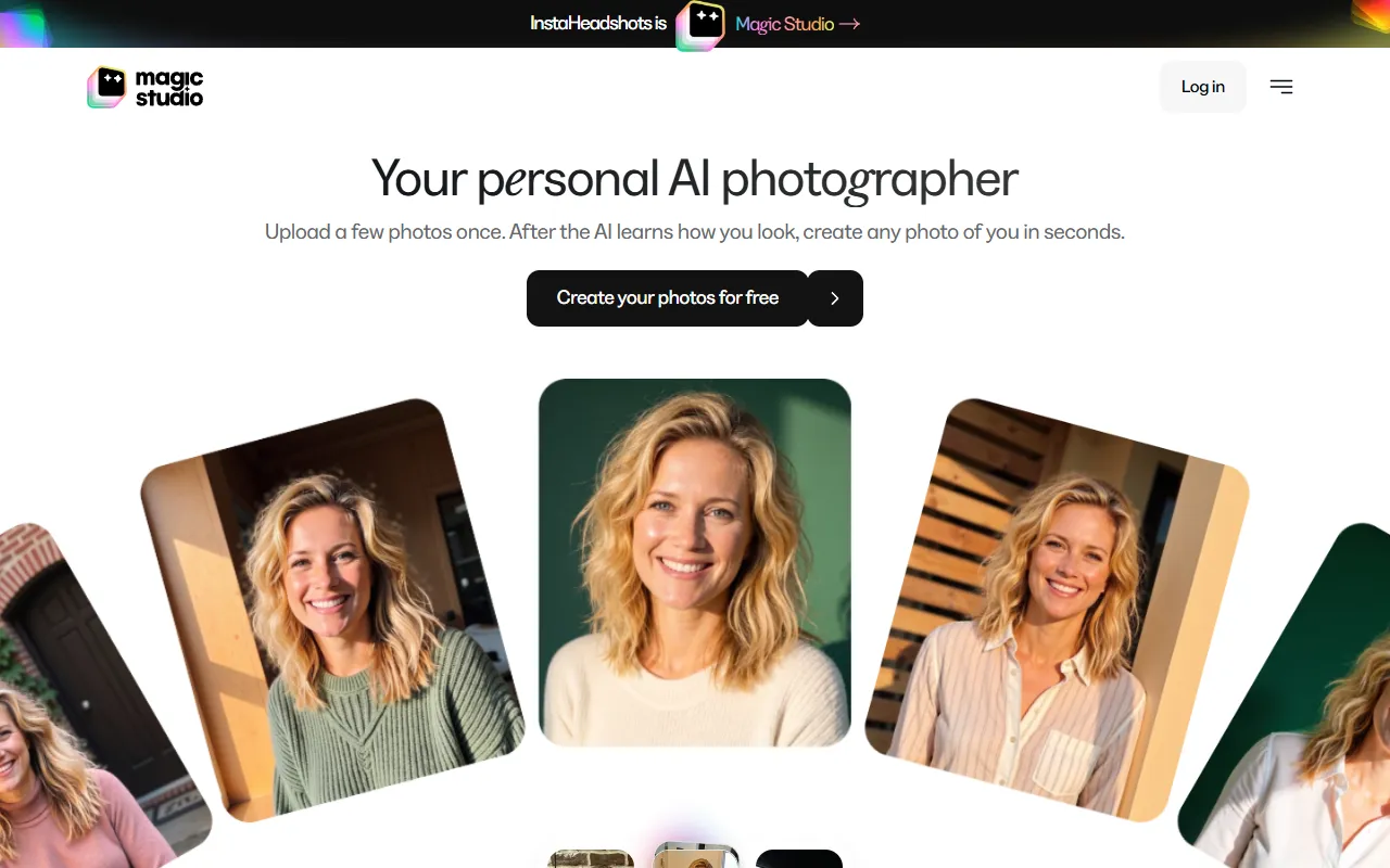 Imagine by Magic Studio website screenshot
