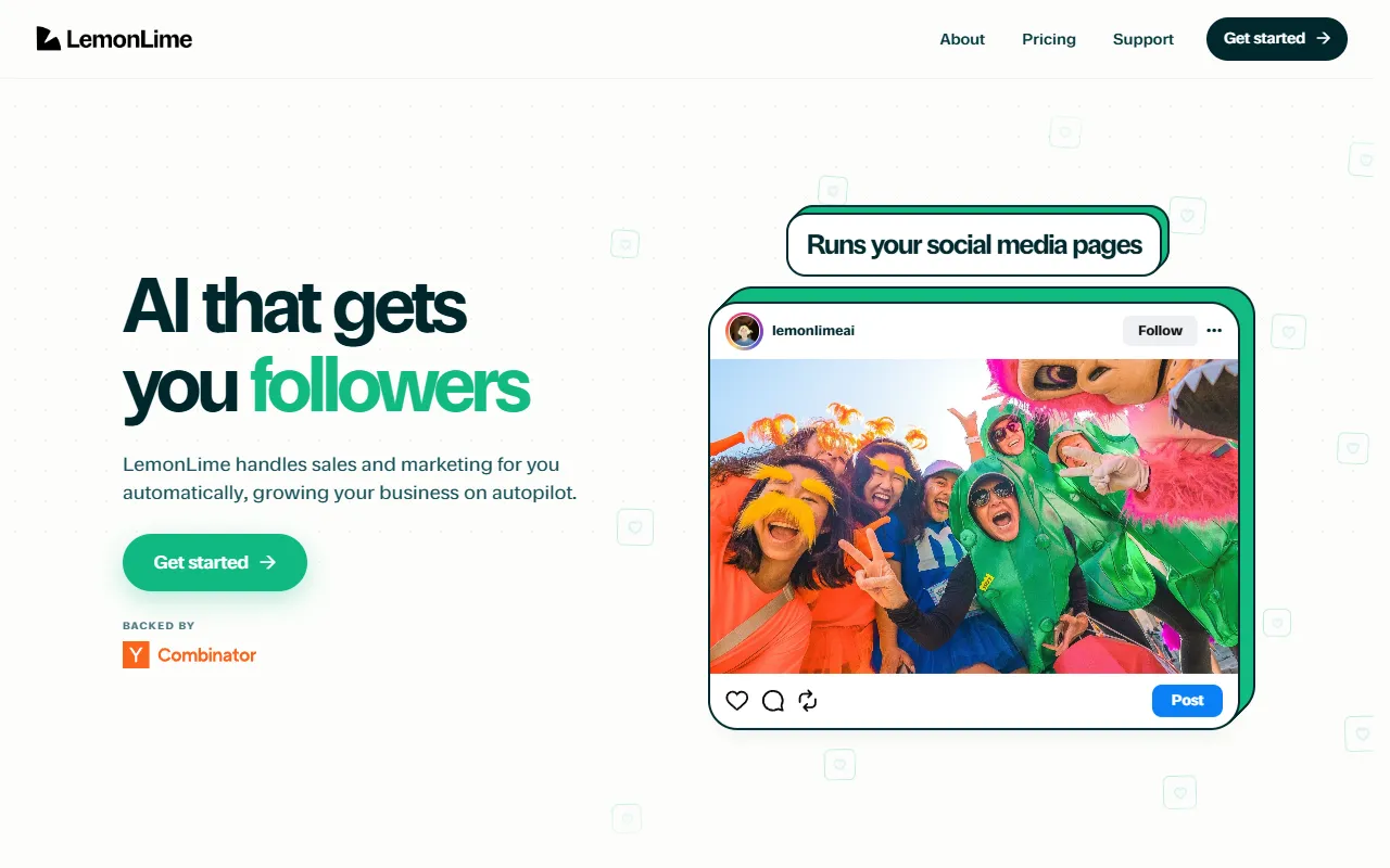 LemonLime website screenshot