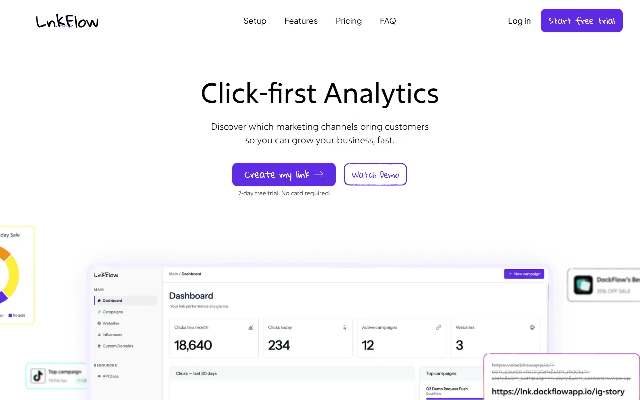 LnkFlow website screenshot