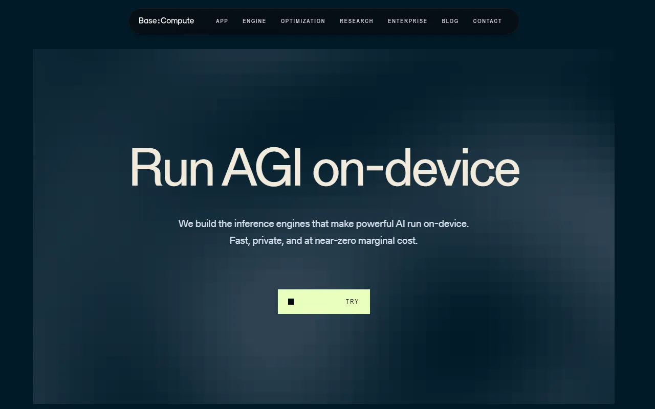 Local website screenshot