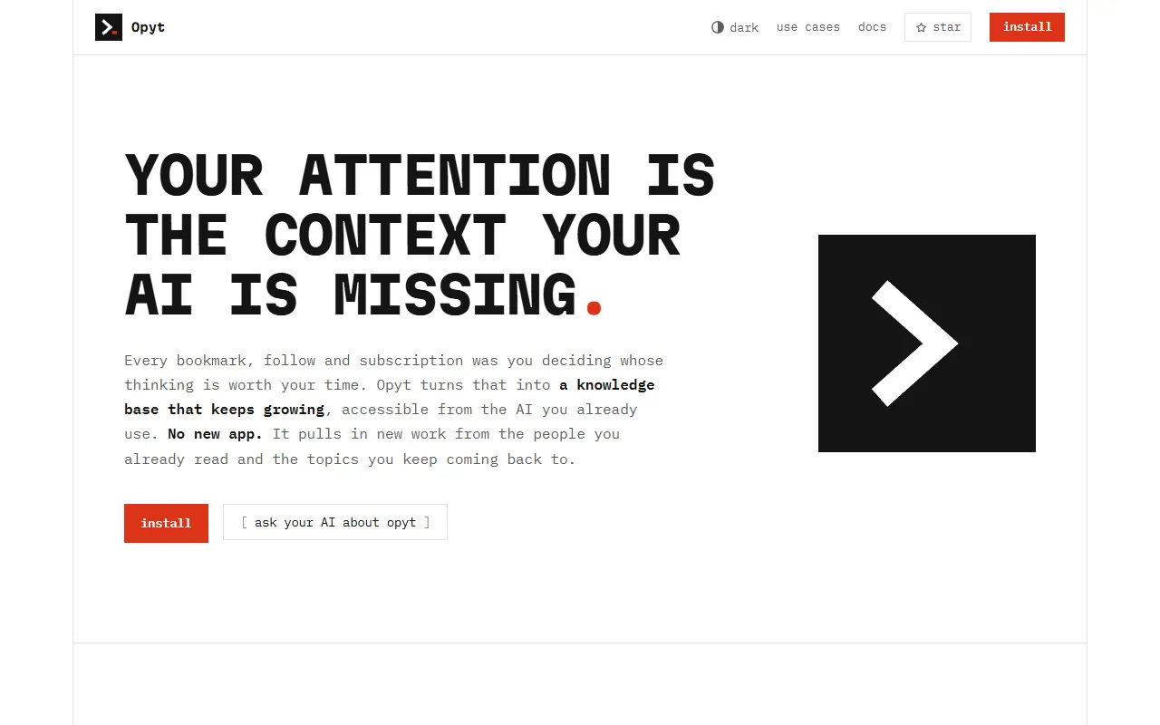 Opyt website screenshot