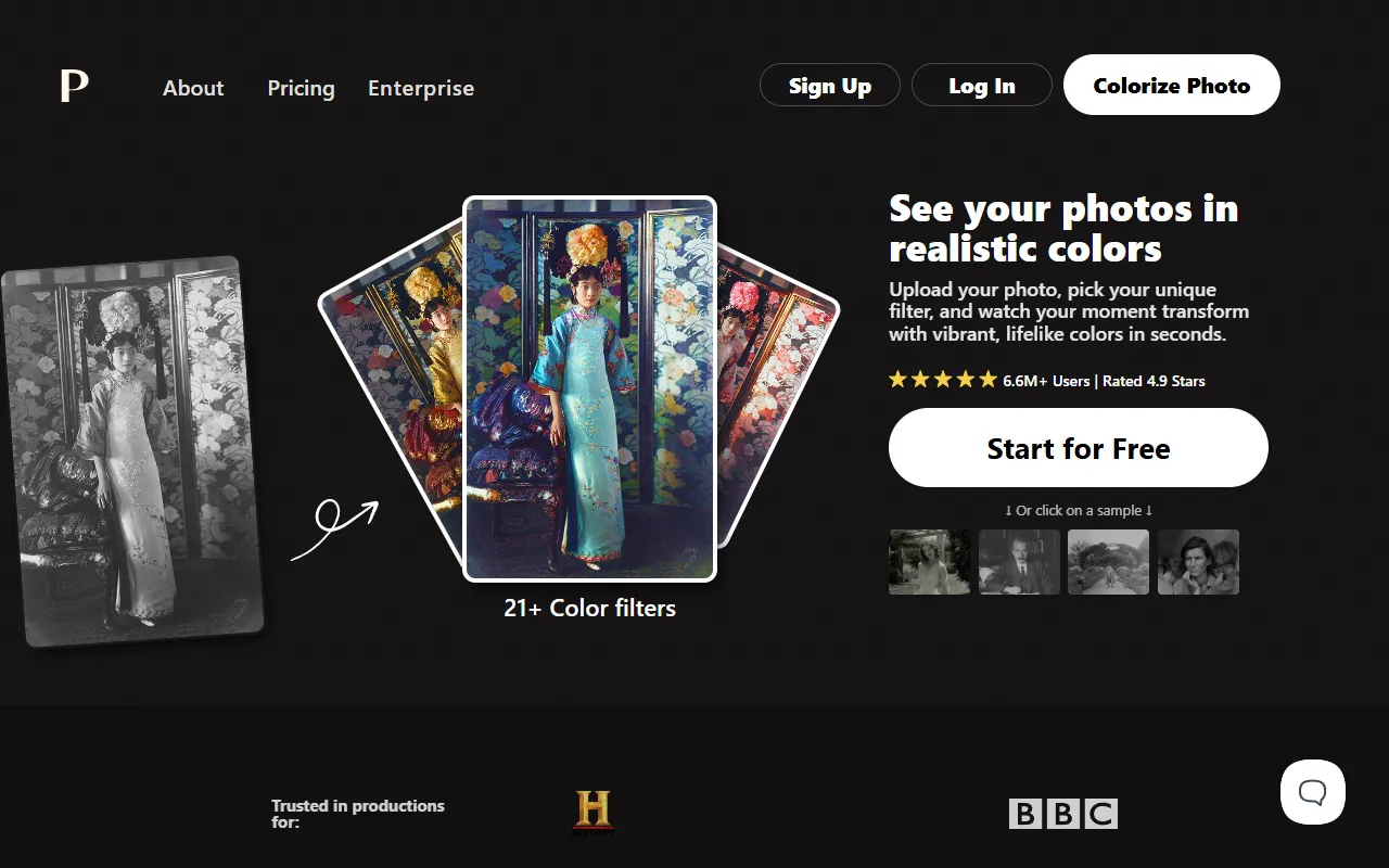 Palette FM website screenshot