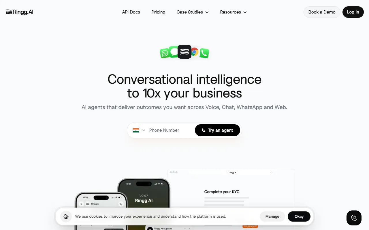 Parrot Speech-to-text API website screenshot