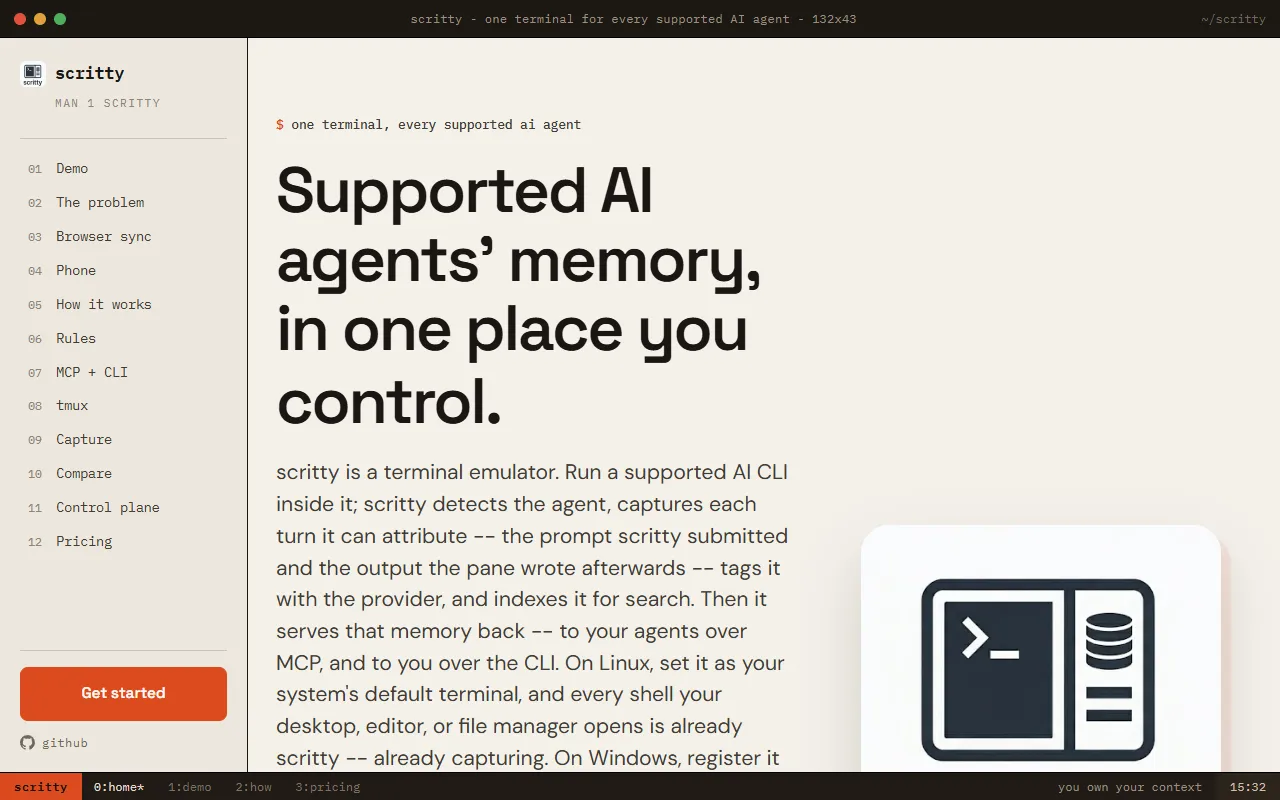 scritty website screenshot