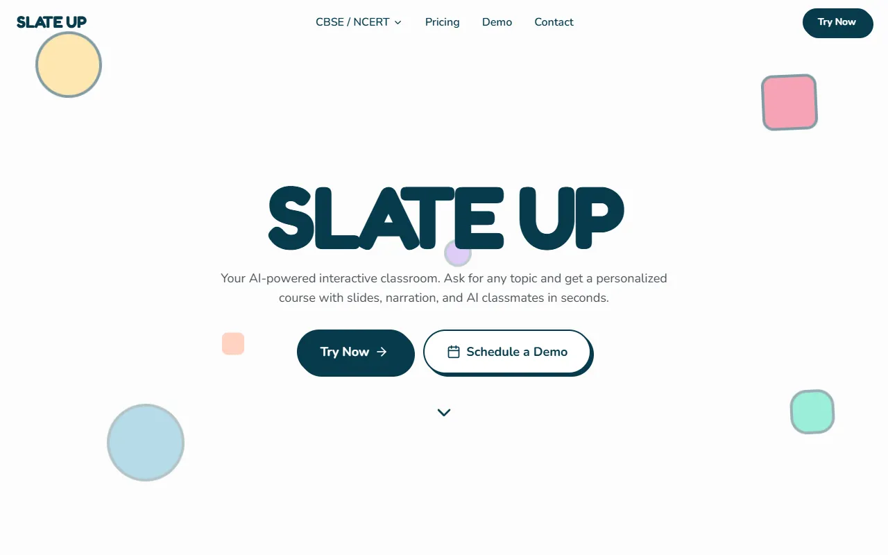 Slate website screenshot