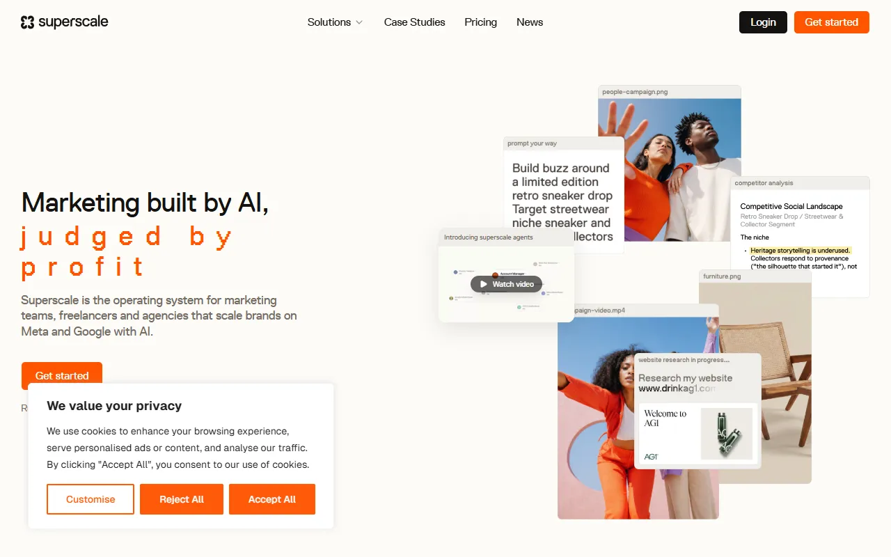 Superscale AI website screenshot