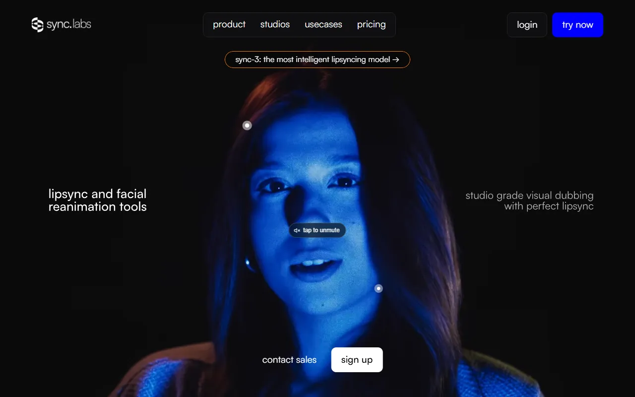 sync-3 website screenshot