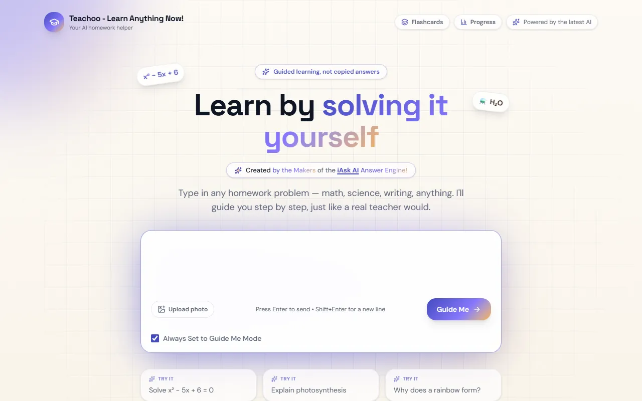 Teachoo website screenshot