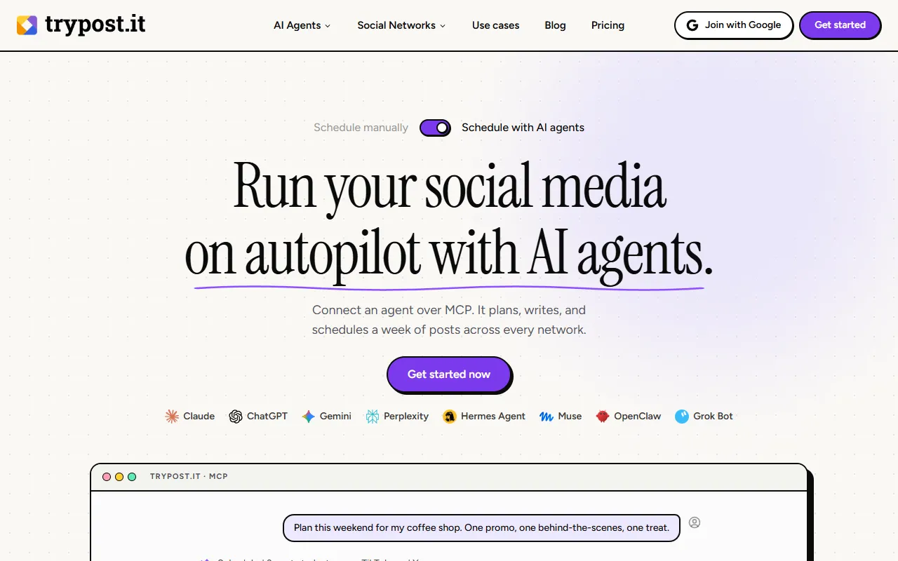 TryPost.it website screenshot
