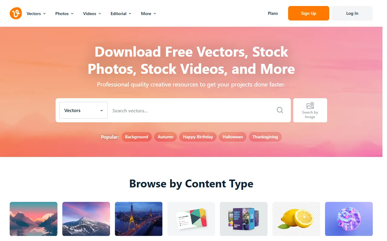 Vecteezy AI website screenshot