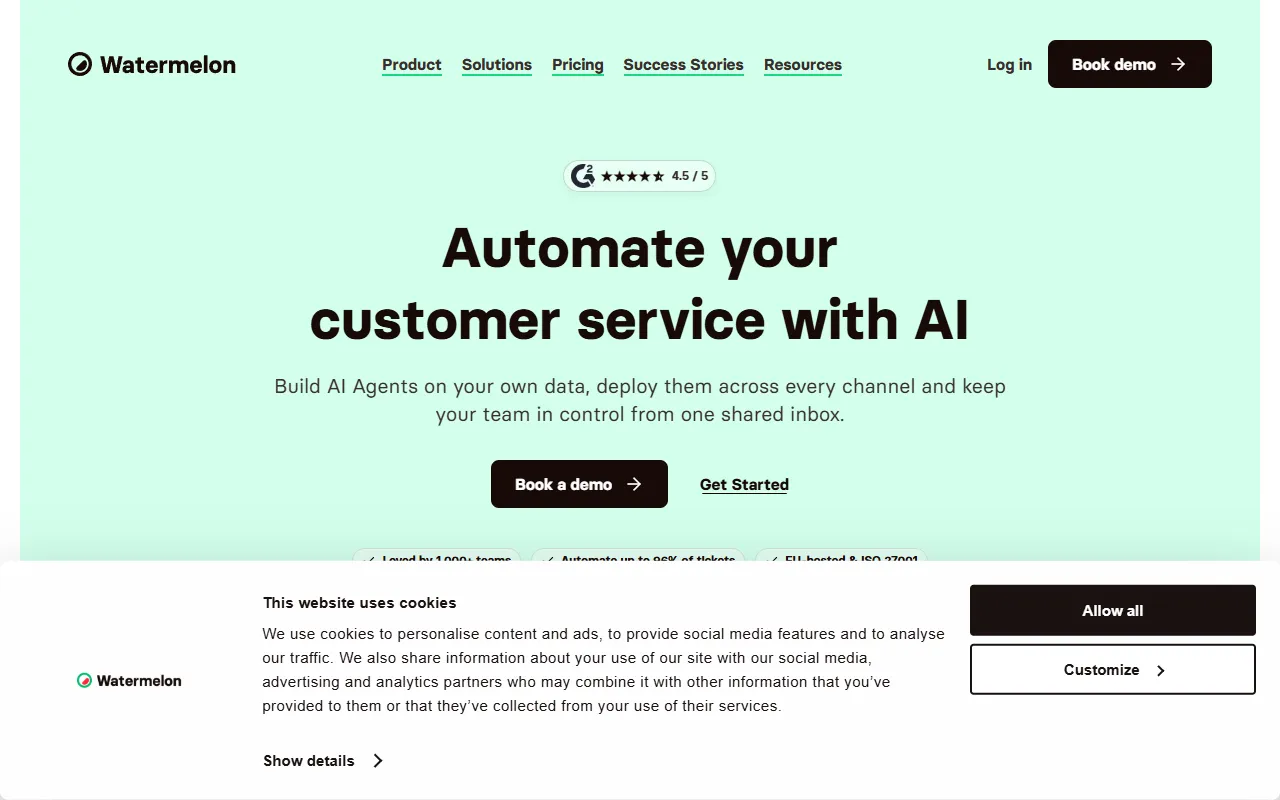 Watermelon website screenshot